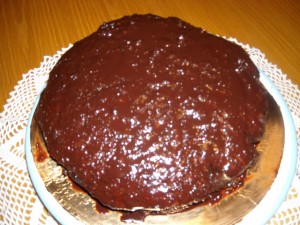Botto di cioccolato la"bomba" di Cristella pronta per il frigorifero
