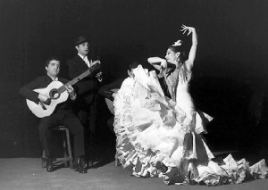 La ballerina di flamenco Carmen Amaya